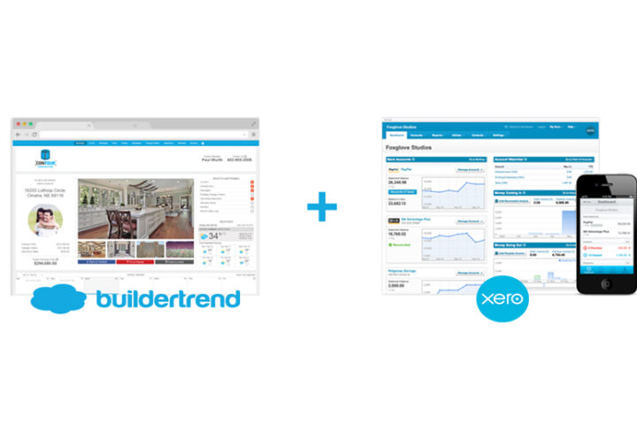 Buildertrend plus Xero graphic