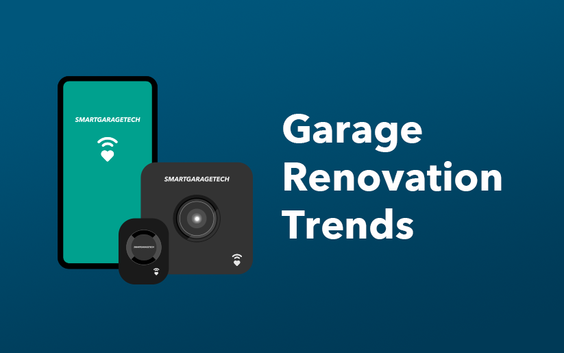 "Garage renovation trends" Buildertrend graphic