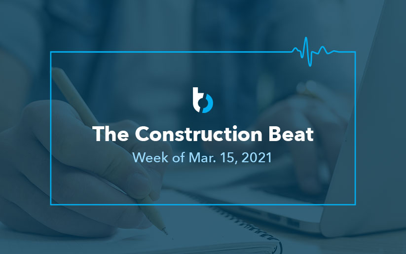 "The construction beat" Buildertrend graphic