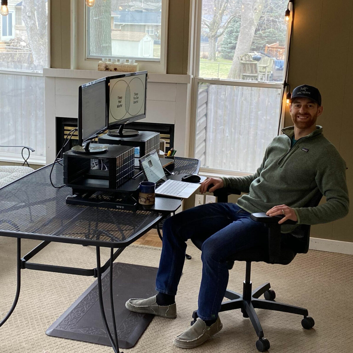 Buildertrend employee working from home