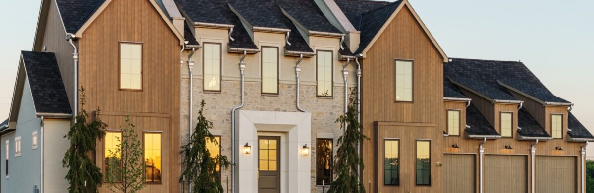 Cardinal Crest Homes custom home exterior.