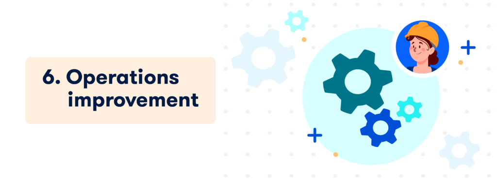Operations improvement