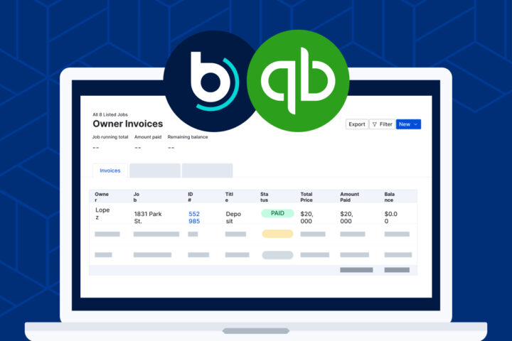 QuickBooks for Contractors Best Practices | Buildertrend