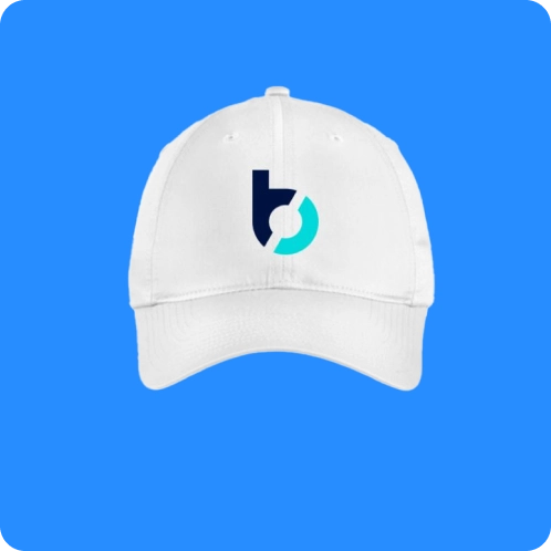 Buildertrend branded white hat
