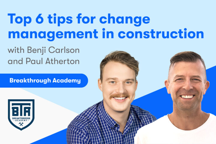 Graphic showing headshots of Benji Carlson and Paul Atherton of Breakthrough Academy