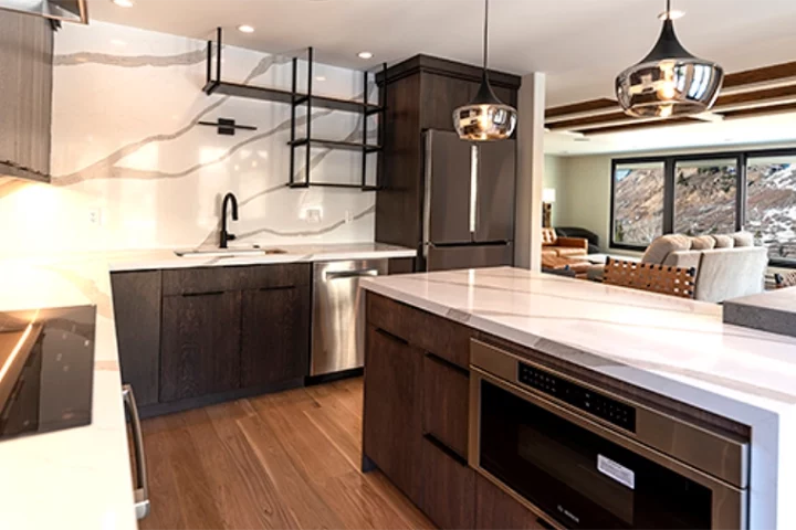 Photo of a modern kitchen