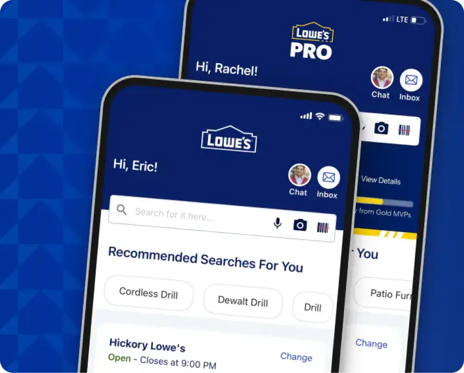 Lowe's mobile app
