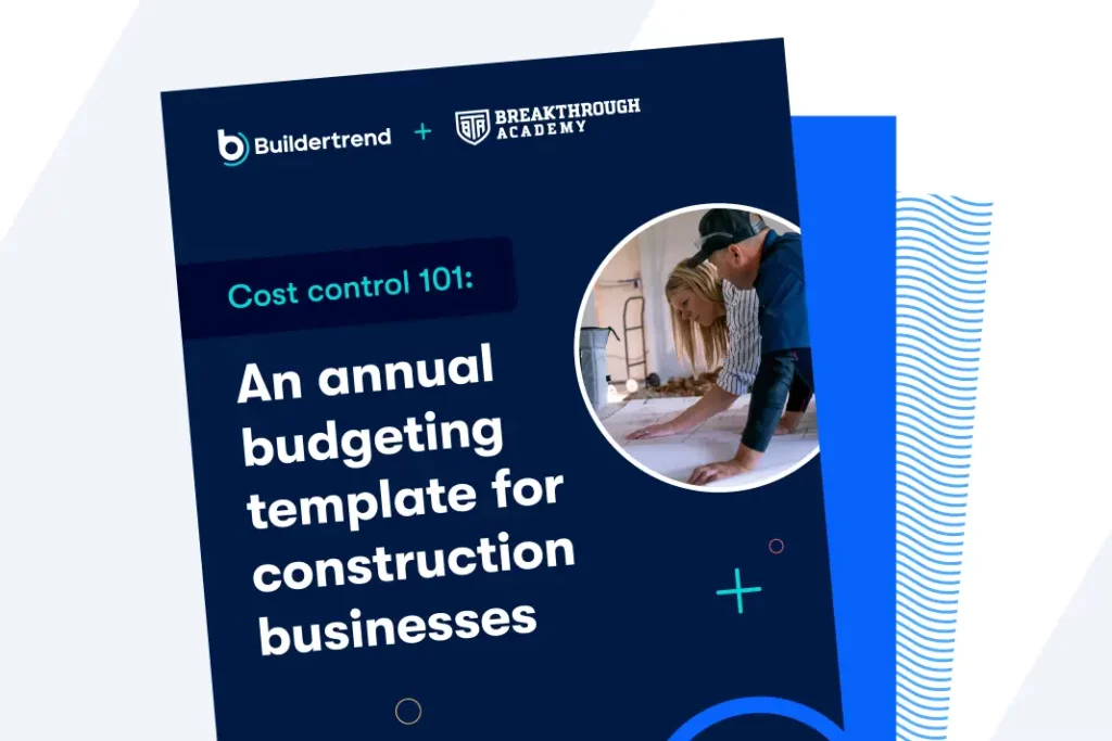Cost Control 101: Download your free construction budgeting template 
