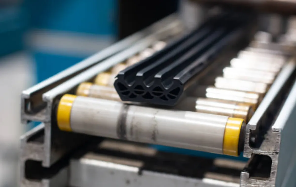 Product on a production line in a factory