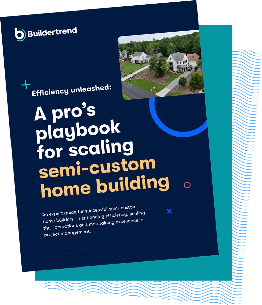 Semi-custom home building gated PDF cover