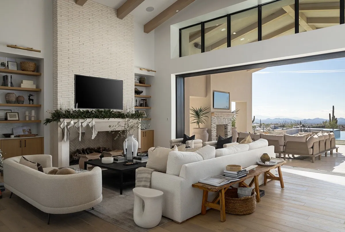 Saguaro grove home interior living room