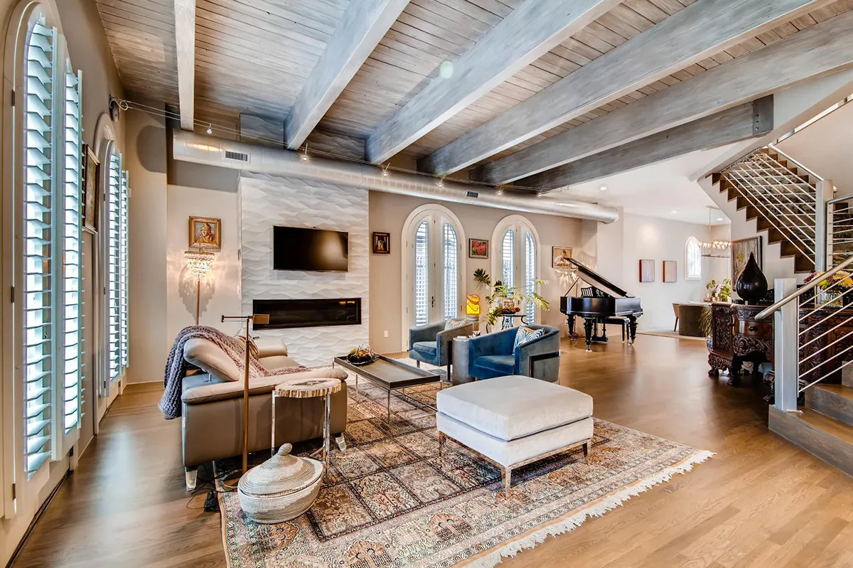 Parkview home interior living room