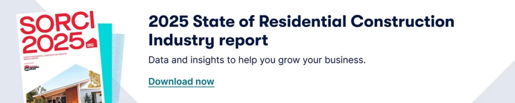 2025 State of Residential Construction Industry report ebook ad