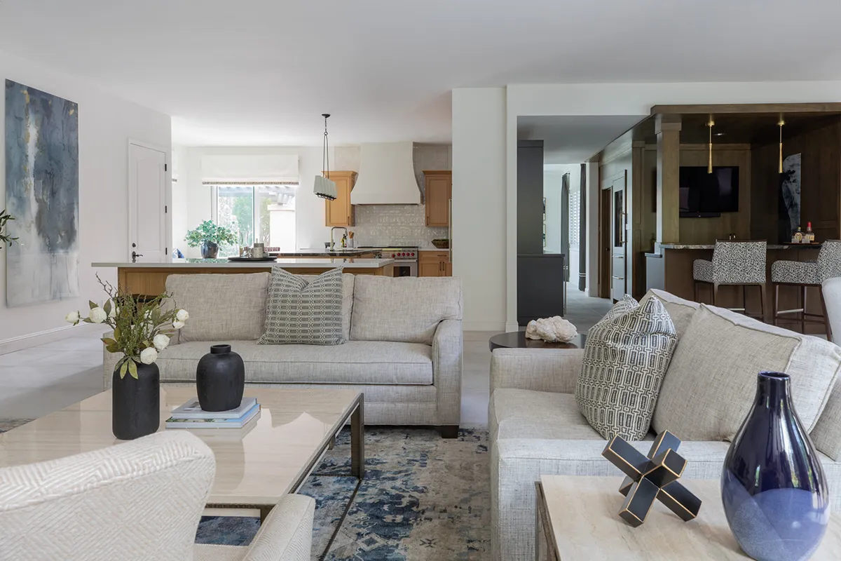 Wexford home interior living room