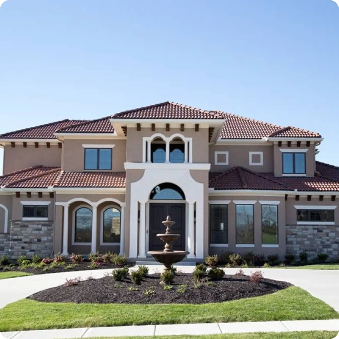 The Monticello home exterior