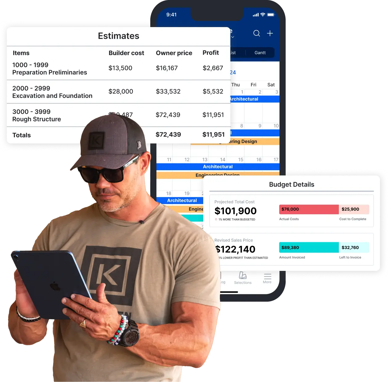 Killowen Construction with product UI homebuilders