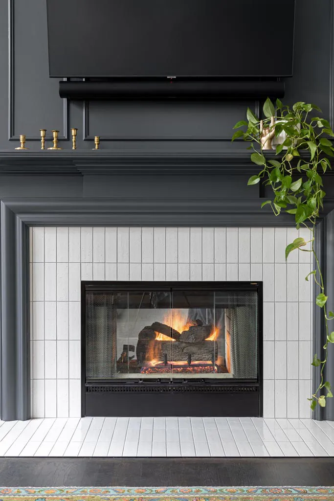 Oakhill + Thompson interior fireplace