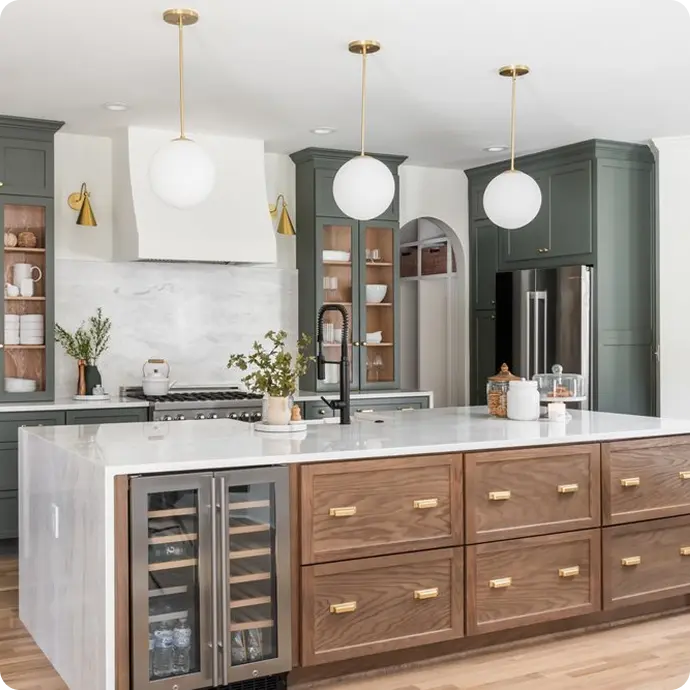 Kitchen by Bradford Custom Homes & Remodeling