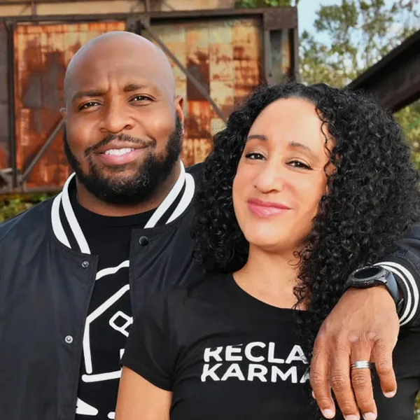 Chris & Yvonne Johnson, Co-Owners, Reclaimed Karma