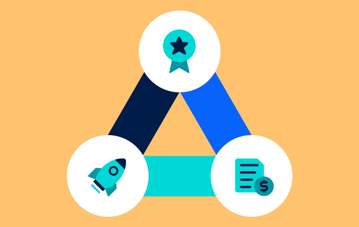 The iron triangle blog graphic