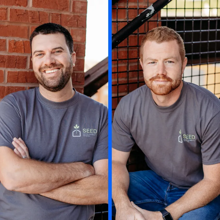 Eric Stenger and Preston Reed of Seed Development + Design