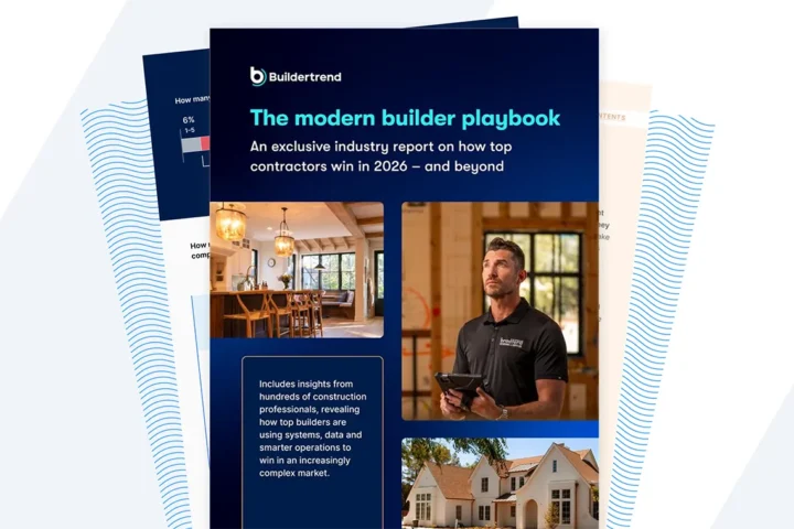 The 2026 modern builder playbook by Buildertrend