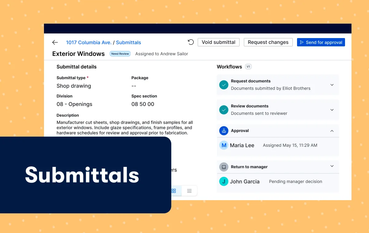 Submittals product update thumbnail