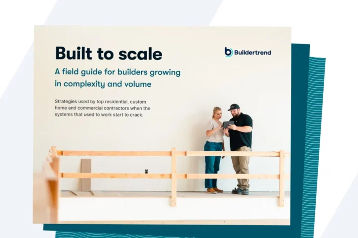 Built to scale: A field guide for builders growing in complexity and volume