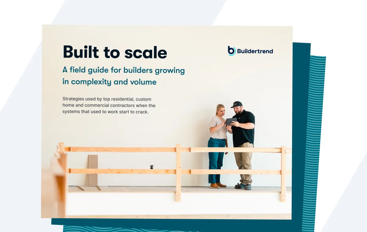 Built to scale: A field guide for builders growing in complexity and volume